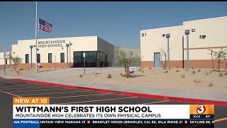 Students in Wittmann start school year at area’s first high school campus [upl. by Nonnair]