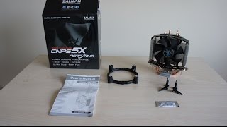 ZALMAN CNPS5X Performa review build test intel i7 4790K [upl. by Harahs102]