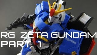 Real Grade RG Zeta Gundam Review Pt 1 Aesthetics and Quality [upl. by Wachter]