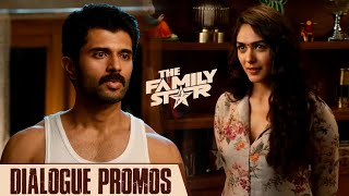 Family Star Movie Dialogue Promos  Vijay Deverakonda  Mrunal Thakur  Manastars [upl. by Glynas81]