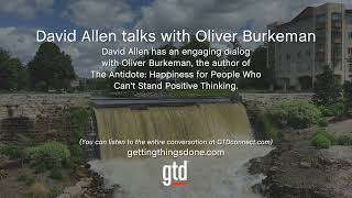 David Allen talks with Oliver Burkeman  GTD® [upl. by Caitlin]