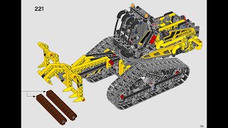 LEGO Technic 42094 Tracked Loader  building instructions [upl. by Cas]