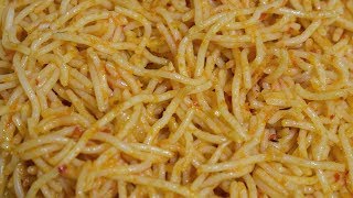 JOLLOF SPAGHETTI RECIPE [upl. by Anattar]