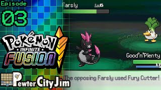 Viridian Forest Pokémon Infinite Fusion Lets Play PewterCityJim [upl. by Mcleod782]