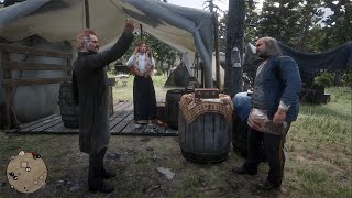 RDR2  Pearson caught Swanson stealing from the collection Box [upl. by Naig821]