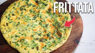 How to Make FRITTATA Like an Italian Moist and Full of Flavours [upl. by Edee]