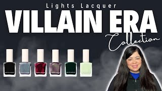 Lights Lacquer Villain Era Collection  Janixa  Nail Lacquer Therapy [upl. by Etnom]