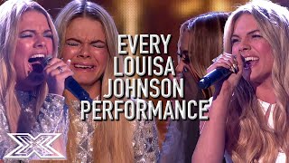 Every LOUISA JOHNSON Performance From X Factor UK 2015 [upl. by Narbig]