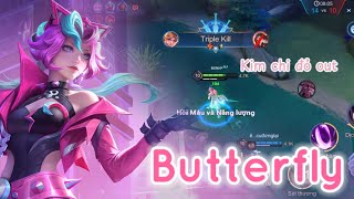 Butterfly tích 2 ulti nhảy liên tục xé loz Ad  Build đồ đi rừng siêu nhiều dame tayliênquânmobile [upl. by Olson962]