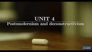 Introduction to Continental Philosophy part 4 Postmodernism and deconstructivism [upl. by Millford]