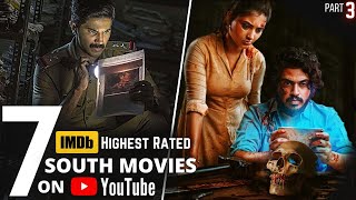 Top 7 Crime Thriller South Movies on YouTube in Hindi PART 3 [upl. by Cioffred523]