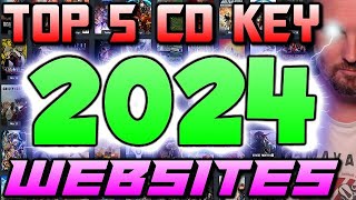 THE TOP 5 PC CD Key Websites For 2024 [upl. by Kiryt]