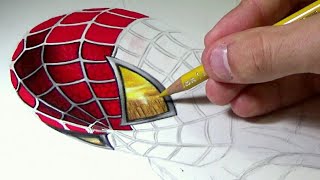 How I draw SpiderMan  Part 1 [upl. by Erdman]