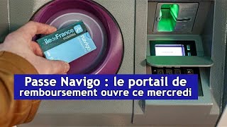 Passe Navigo le portail de remboursement ouvre ce mercredi  DRM News Français [upl. by Renat]