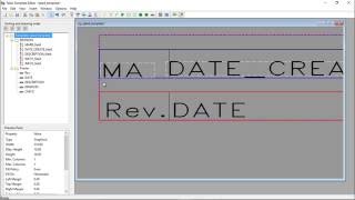 Title Block Template editing Part1 in Tekla Structures 2016 [upl. by Landan]