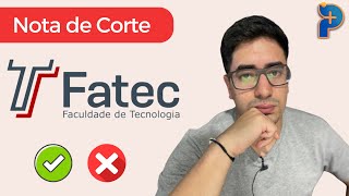 Nota de corte da Fatec 2024 🚀🔥 [upl. by Ellerred145]