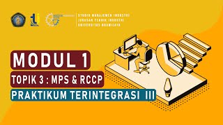 PT3 MODUL 1 TOPIK 3  MPS DAN RCCP [upl. by Lenny]