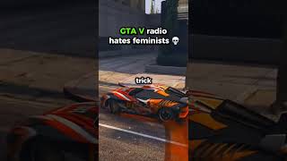 You wont believe what the gta radio girl tell about feminists gta gtav [upl. by Nafri]