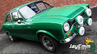 Breathtaking 1975 Ford Escort RS2000 Review  Classic Fast Ford [upl. by Acceber]