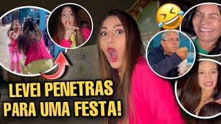 INVADI UMA FESTA A NOITE COM MINHA FAMÍLIA DE PENETRA 😱👀 emocionante [upl. by Nottnerb633]