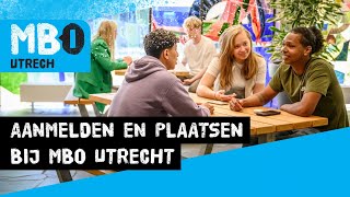 Aanmelden en plaatsen bij MBO Utrecht [upl. by Weixel130]