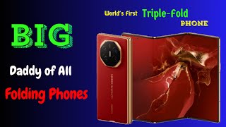 I Am Speechless How Did They Do This  Huwaweis TripleFold phone [upl. by Standice]