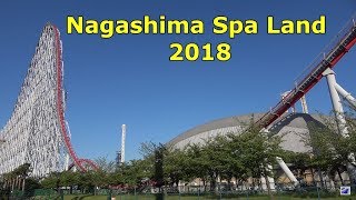 Nagashima Spa Land 2018 [upl. by Xanthe139]