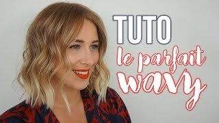 Tuto  Le parfait carré wavy avec ghd [upl. by Nyladam801]