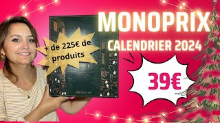 CALENDRIER 2024 MONOPRIX ✨Alors estil toujours aussi bien pour 39€ 🧐 [upl. by Erihppas]