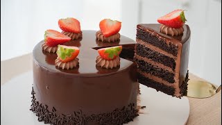 Delicious Old Fashioned Homemade Chocolate Cake Recipe  Best Cake Ever [upl. by Yentterb789]