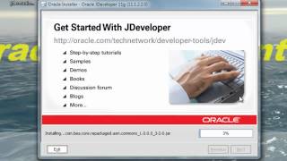 ADF DownLoad and Install JDeveloper [upl. by Bowlds]