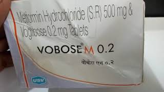 Vobose M 02 Tablet  Uses Sideeffects Reviews and Precautions in hindi [upl. by Niwdla]