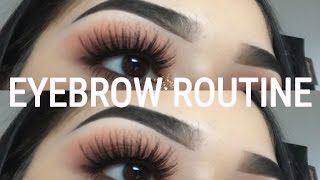 Current Eyebrow Tutorial 2016 [upl. by Zampino240]