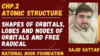 Shapes of orbitals s p d  Lobe and Node of Orbitals and Free Radical  Chp 2 Atomic structure [upl. by Notsnorb]