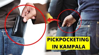 Pickpockets Caught On Camera In Kampala City  Strange Evidence [upl. by Almond769]