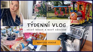 Velký nákup v Lidlu 🍓🍋🥕 Recenze kávovaru ☕️ Jak spolu vaříme 👧🏼👱🏼‍♀️  VLOG 3 [upl. by Behlke686]