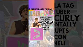 jmancurly’s Curly Gang interrupts vidcon panel about online bullying [upl. by Daenis248]