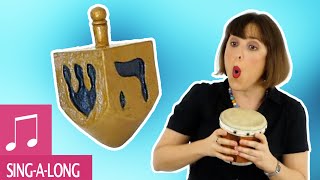 The Dreidel Song by Alina Celeste  Kids Songs [upl. by Auroora179]