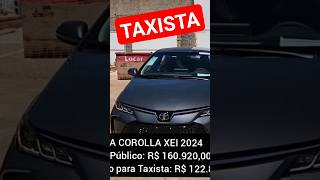 TOYOTA COROLLA XEITOYOTA COROLLA ALTIS PREMIUM HYBRID 2024 PARA TAXISTA shorts [upl. by Waite677]