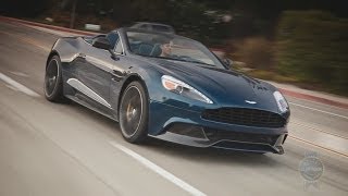 2014 Aston Martin Vanquish Volante  Review and Road Test [upl. by Llerud]