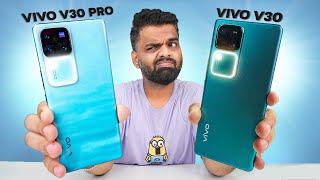 vivo V30 Pro vs vivo V30  Best Camera Smartphones [upl. by Nevin666]