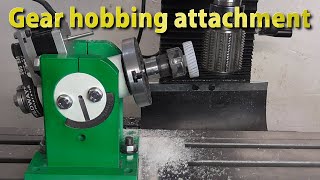 DIY gear hobbing attachment for milling machine part 1 [upl. by Olli]