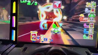 Remake Mario kart arcade gp DX one hand race [upl. by Dahc]