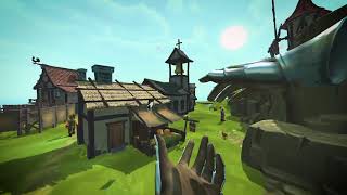 Townsmen VR  gamescom 2018 Gameplay Trailer [upl. by Aititil158]