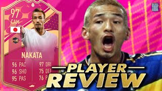 5⭐5⭐ 97 FUTTIES HEROES NAKATA SBC PLAYER REVIEW  FIFA 23 ULTIMATE TEAM [upl. by Bannerman]