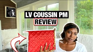 LOUIS VUITTON COUSSIN PM  BAG REVIEW REGRETS [upl. by Henrique]