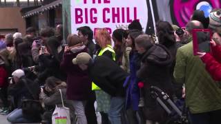 London pancake race [upl. by Noillimaxam]