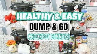 HEALTHY DUMP AND GO EASY CROCKPOT DINNERS  EASY SLOW COOKER RECIPES FOR FALL  Katelyns Kitchen [upl. by Waylon]