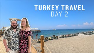 Day 2 In Turkey At Swandor 5 ⭐ Hotel In Antalya  Family Travel VLOG [upl. by Beitch]