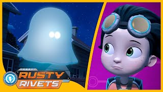 Rusty’s Spooky Adventure 👻  Rusty Rivets  Cartoons for Kids [upl. by Merlin]